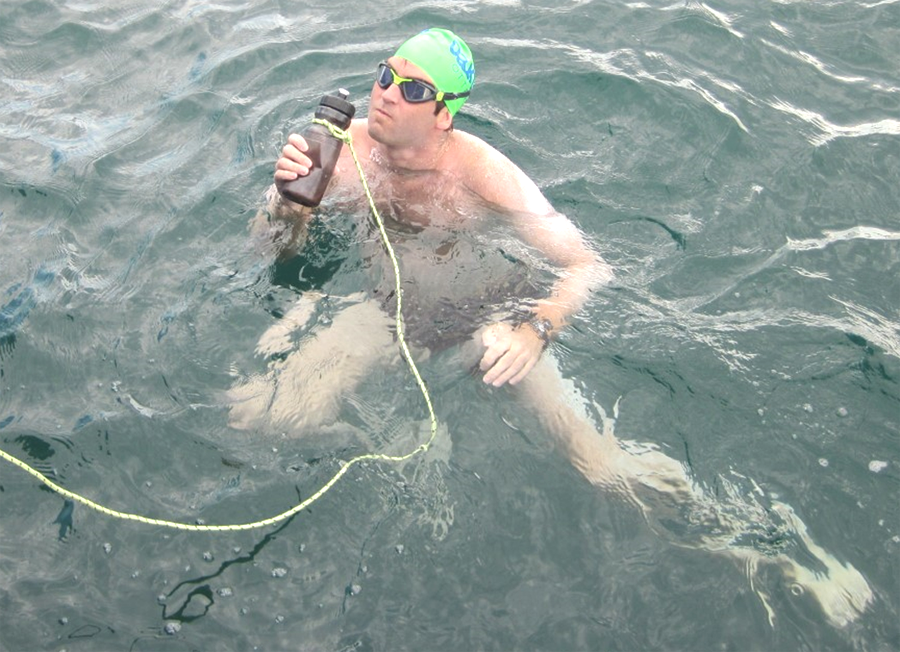English Channel swim 4
